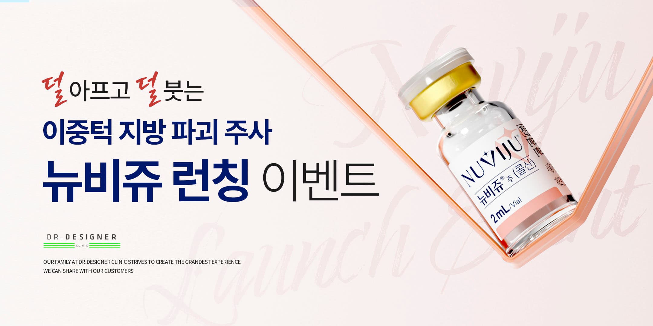뉴비쥬 런칭 이벤트
